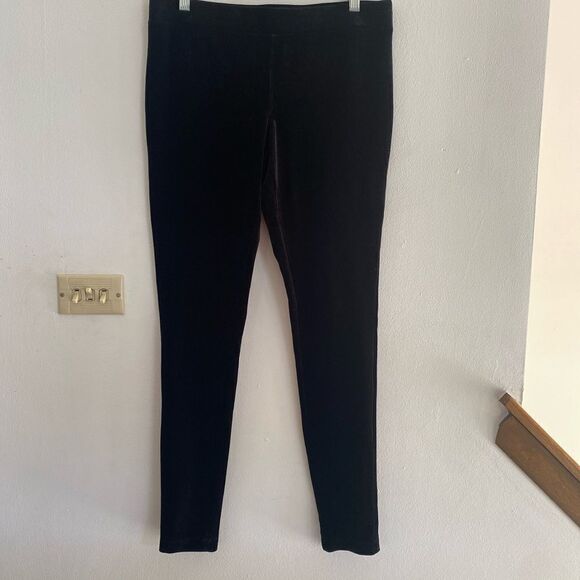 Express black velvet leggings size M - Picture 1 of 14